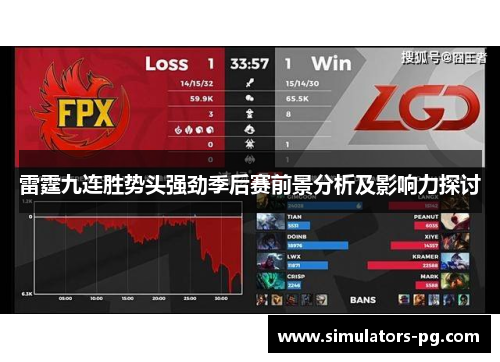 雷霆九连胜势头强劲季后赛前景分析及影响力探讨